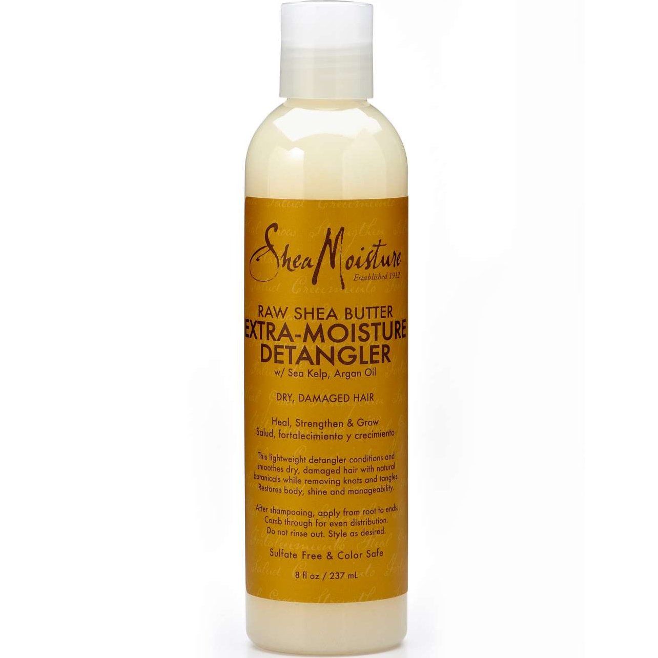 Shea Moisture Detangler Raw Shea Butter Extra-Moisture 8 Oz