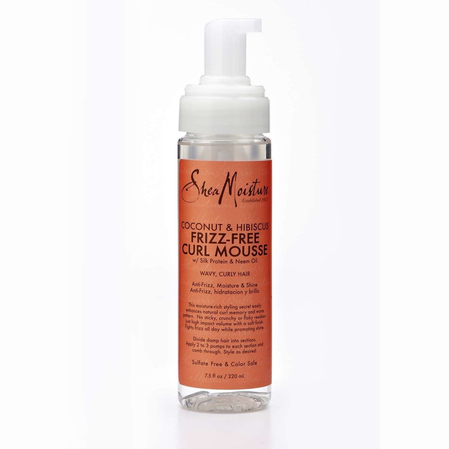 Shea Moisture Curl Mousse Coconut Hibiscus 7.5 Oz