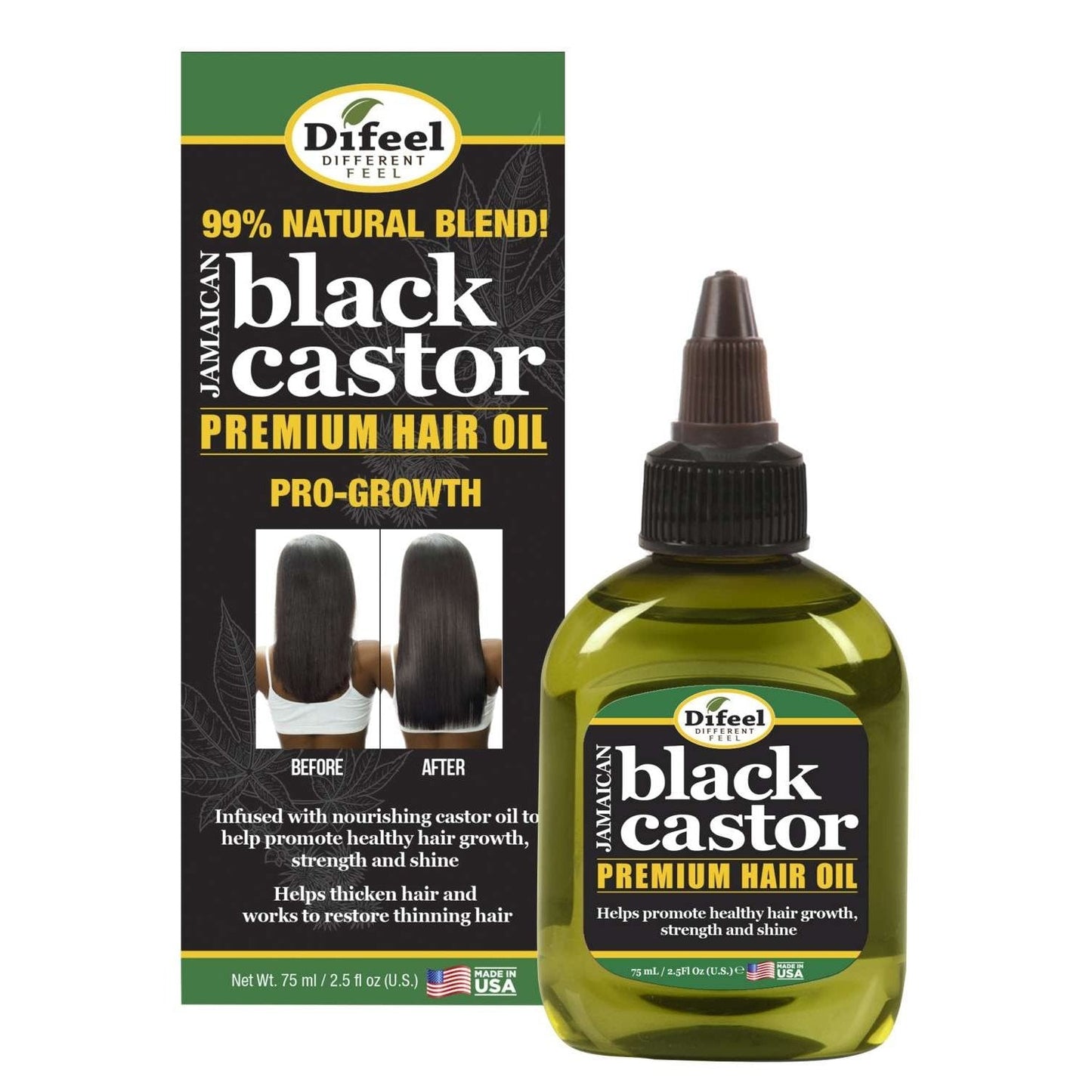 Hair Oil Jamaican Black Castor Oil Superior Growth 75 ml 6 Pack