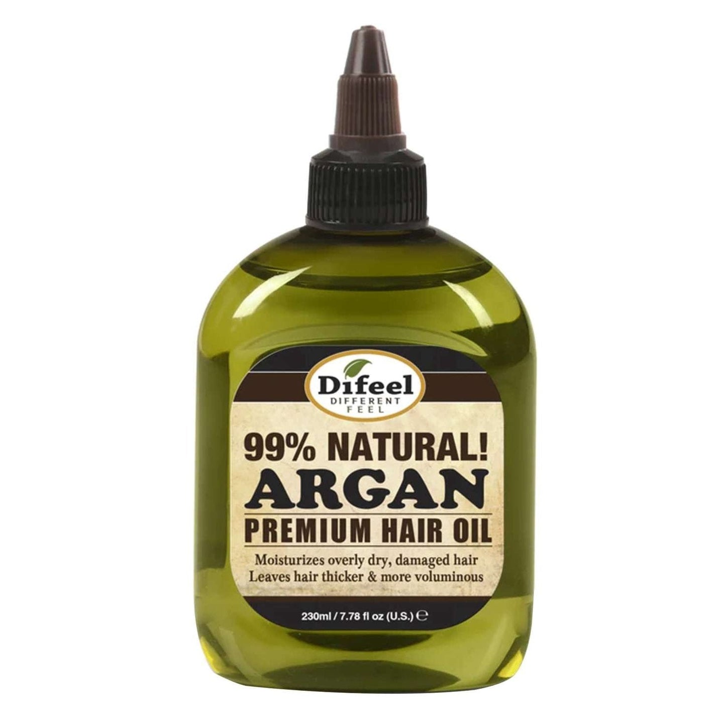 Natural Hair Oil with Argan Oil 7.78 Oz