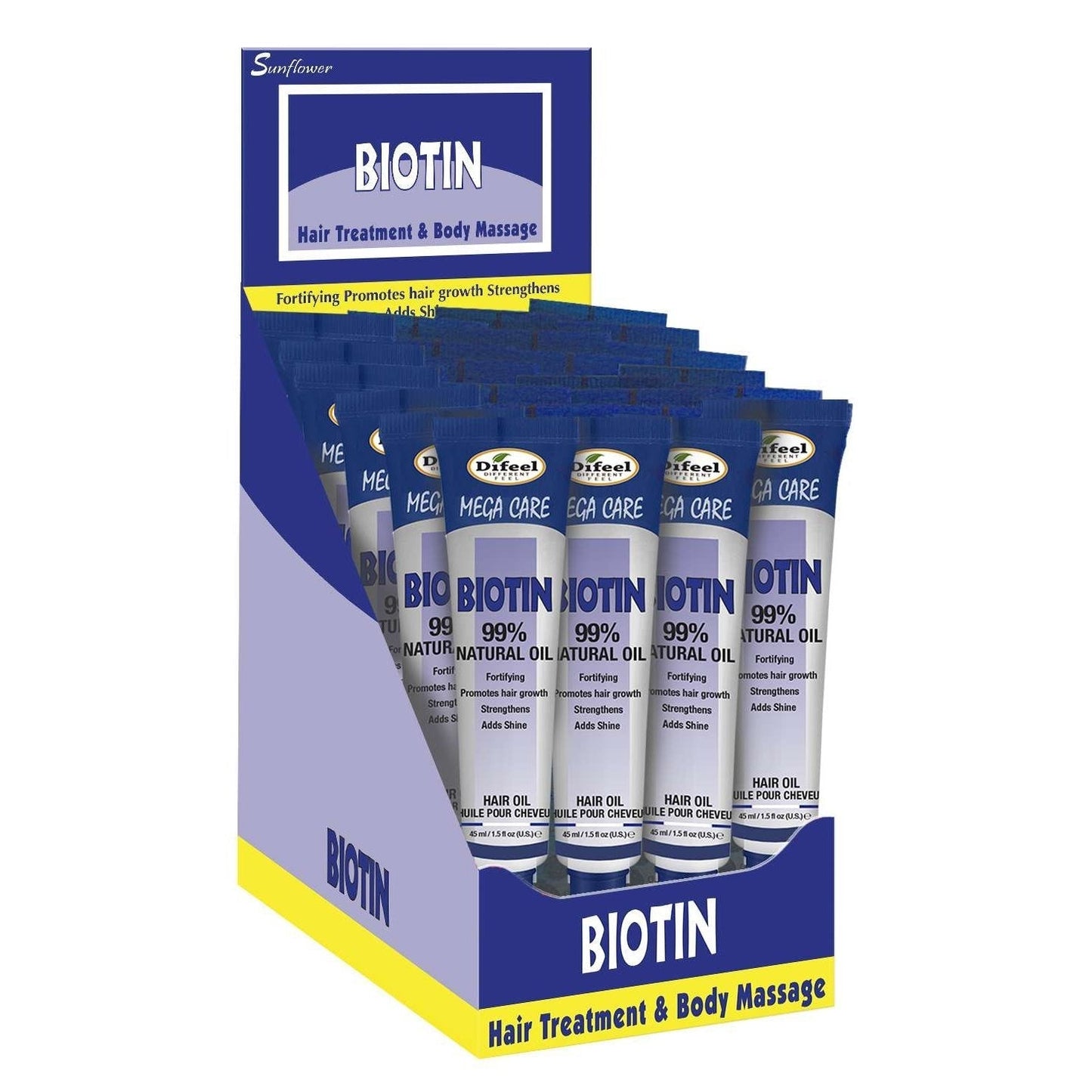Hair Oil with Biotin 1.5 Oz