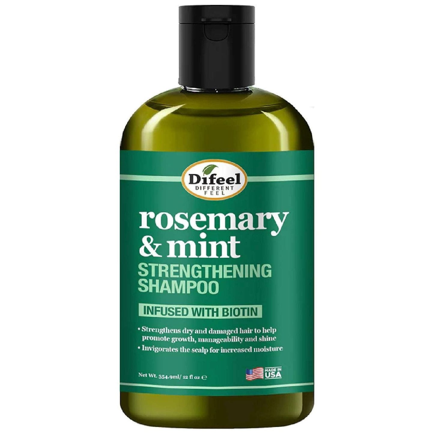 Strengthening Shampoo Rosemary Mint Sunflower 12 Oz