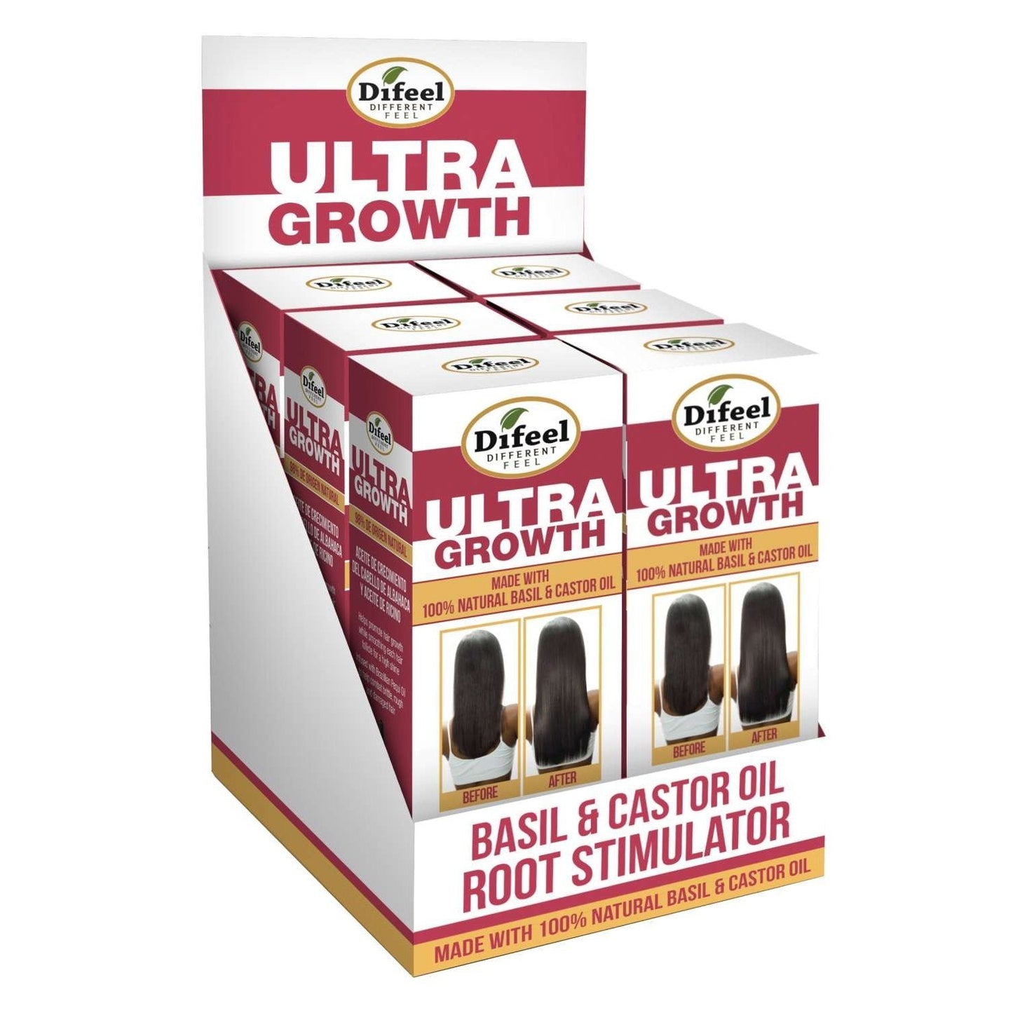 Ultra Growth Basil-Castor Leave-In Root Stimulator 2.5 Oz