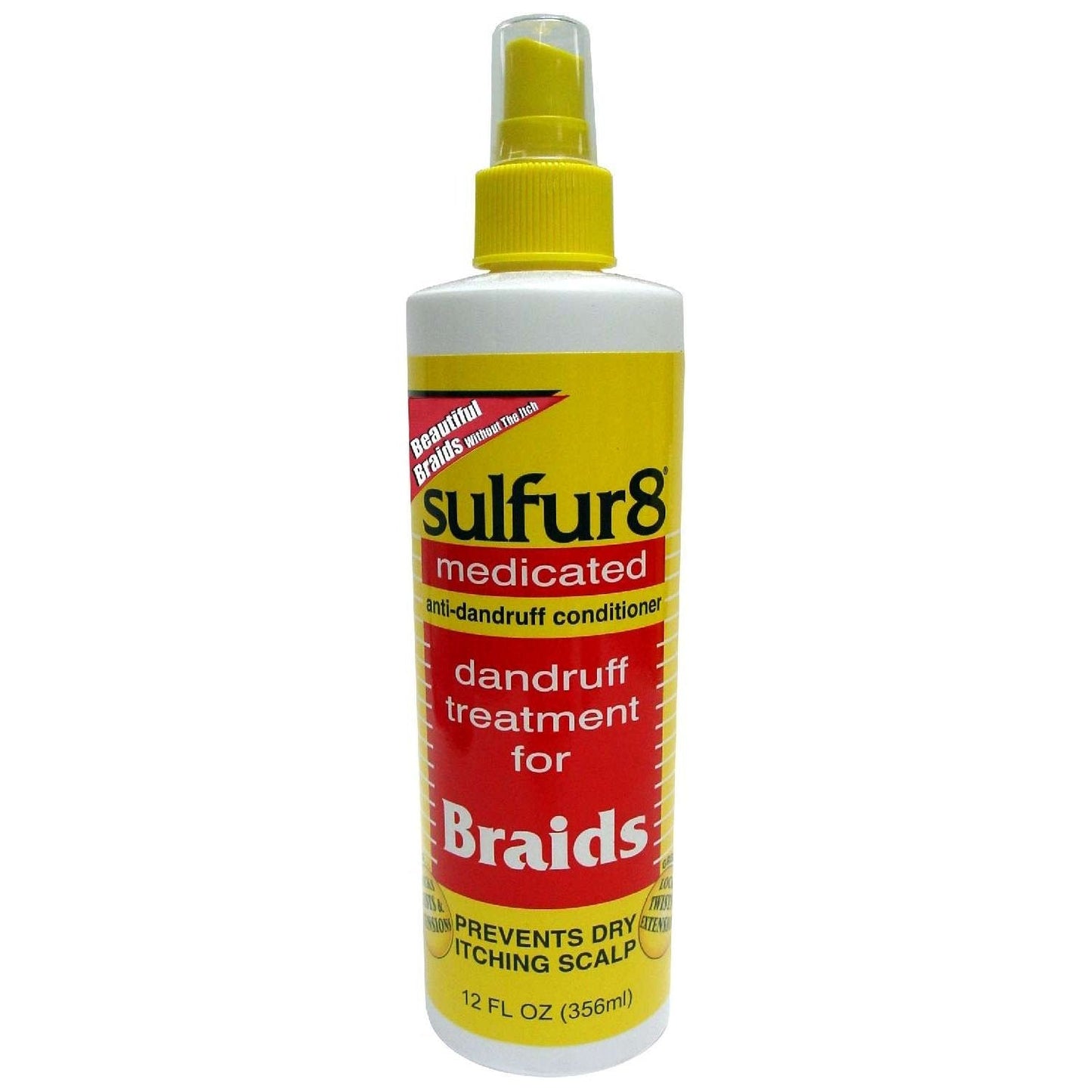 Braid Spray Sulfur-8 12 Oz Bonus Size