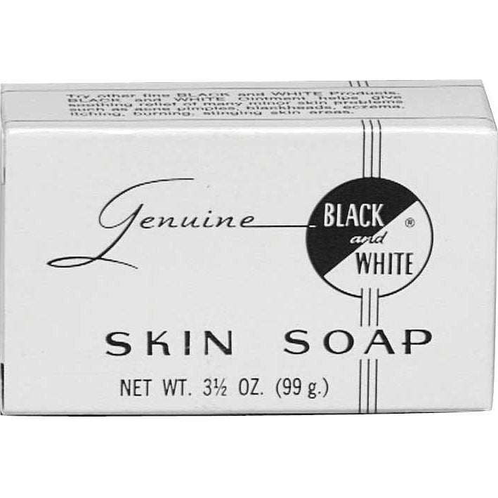 Soap Skin Black and White 3.5 Oz