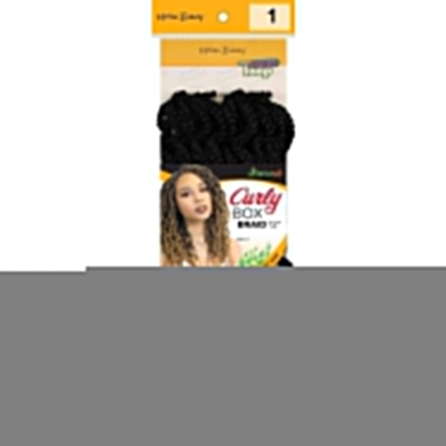 Synthetic Box Braid Curly Hair 12 Inch