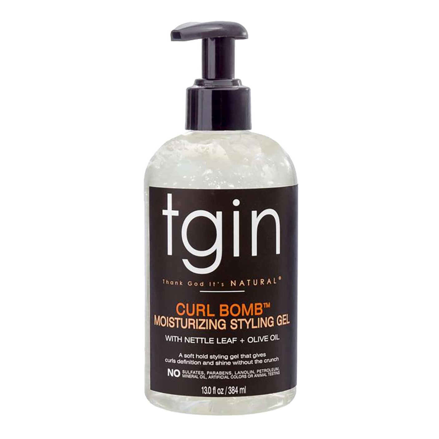 TGIN Moisturizing Styling Gel Curl Bomb 13 Oz