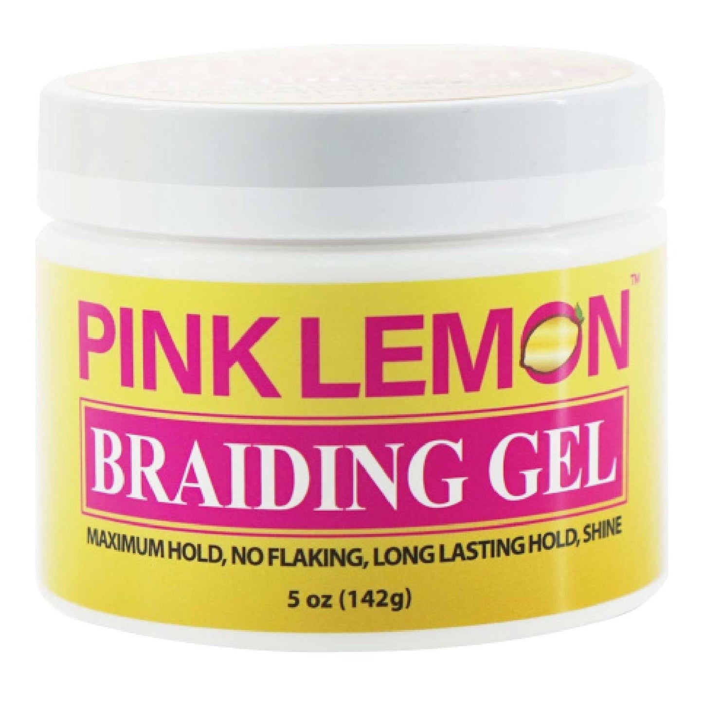 Braiding Gel Pink Lemon 5 Oz
