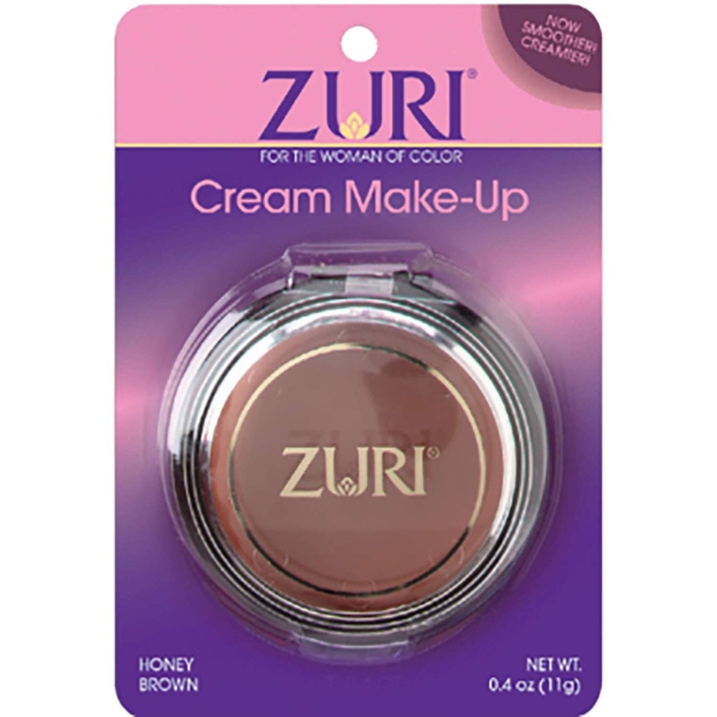 Cream Makeup Honey Brown 0.4 Oz