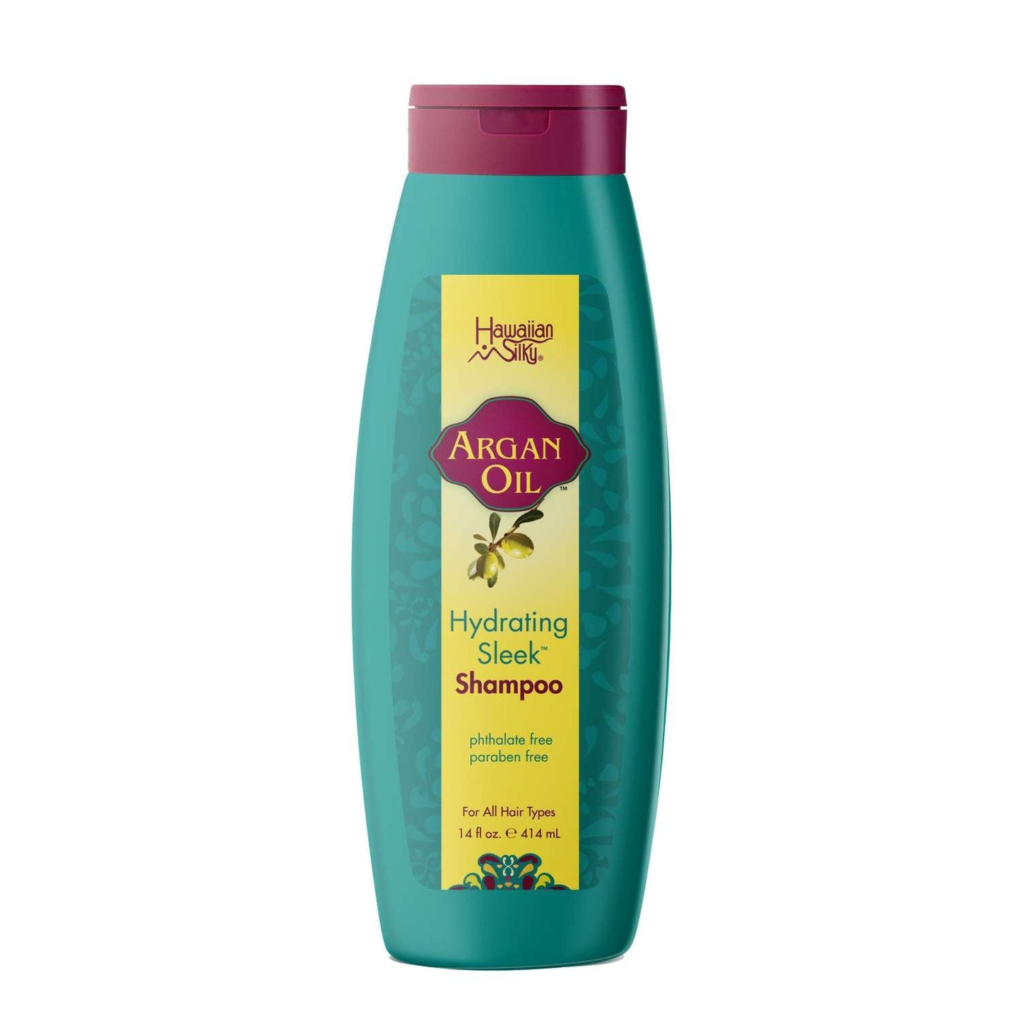 Silky Argan Shampoo with Vitamin E and Argan Oil