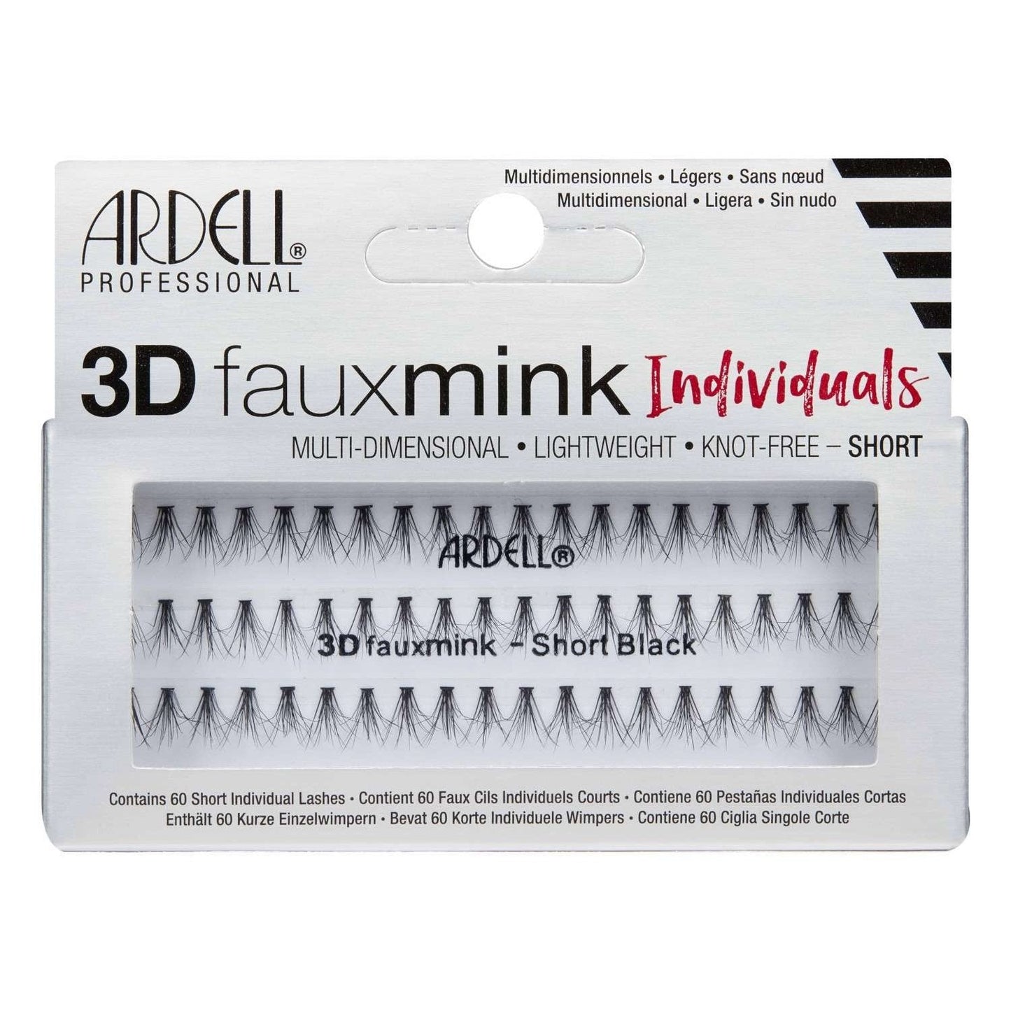 Faux Mink 3D Individual Lashes Short Length