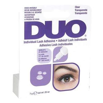 Lash Adhesive Clear Individual Duo with Dropper Bottle