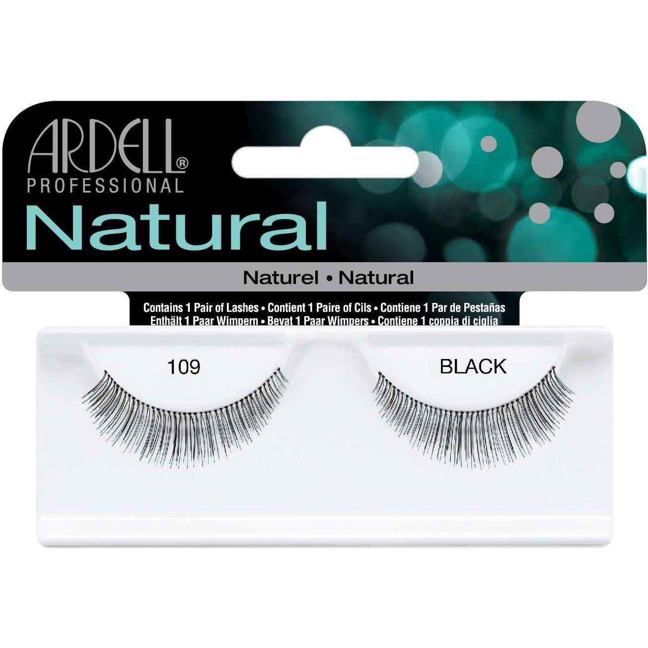 Natural Strip Lashes Short Length Light Volume 109