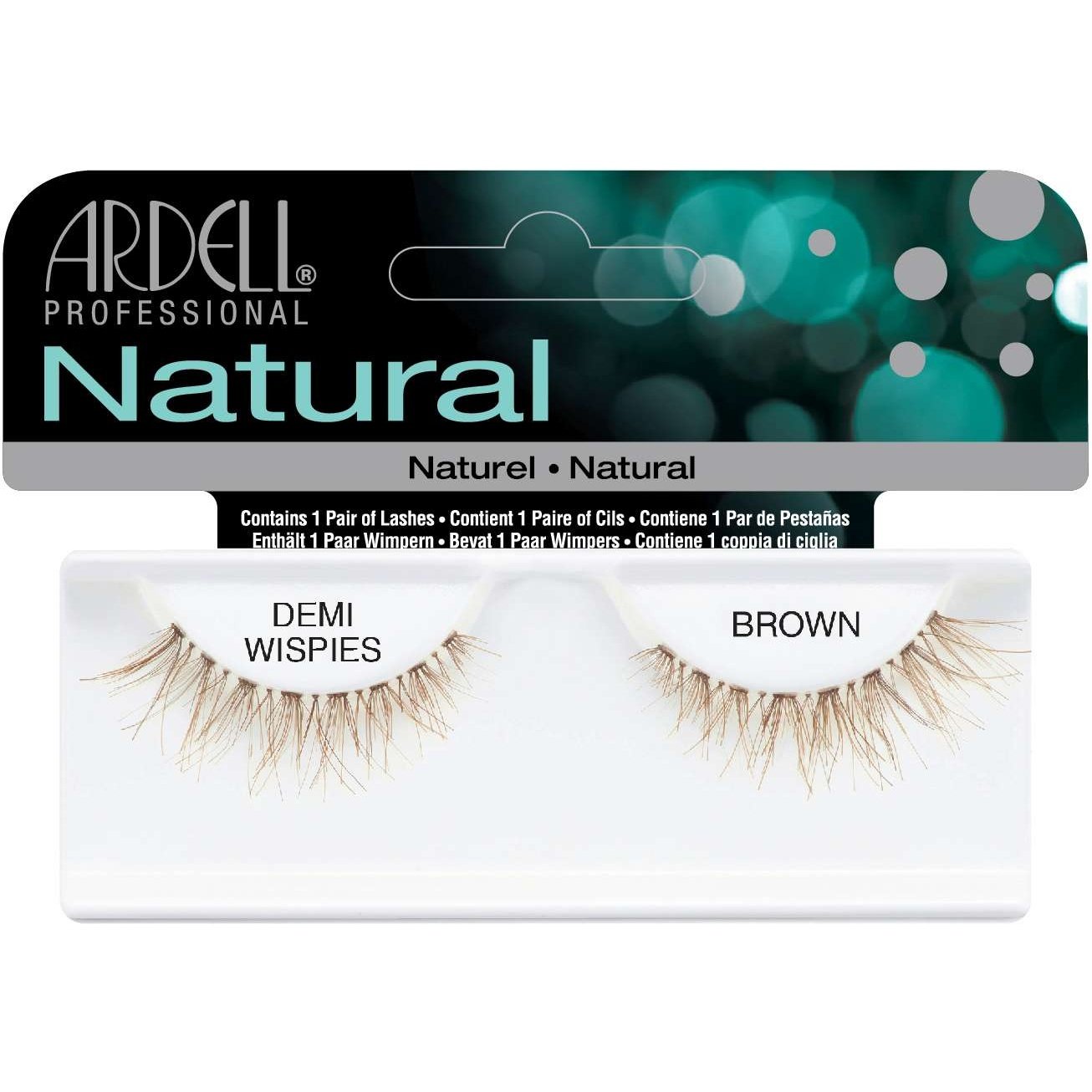 Demi Wispies Strip Lashes Feathered Effect Brown Length