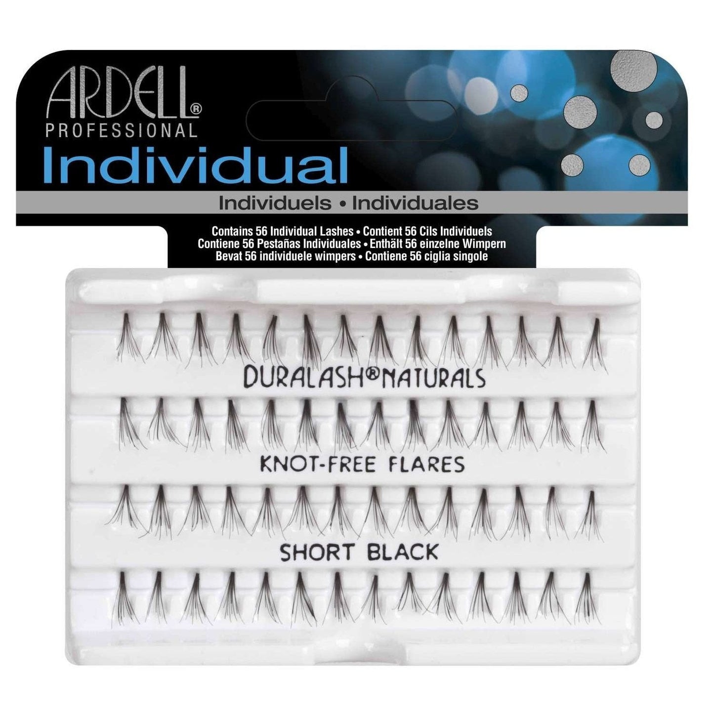 Duralash Naturals Individual Knot-Free Lashes Short Length Black