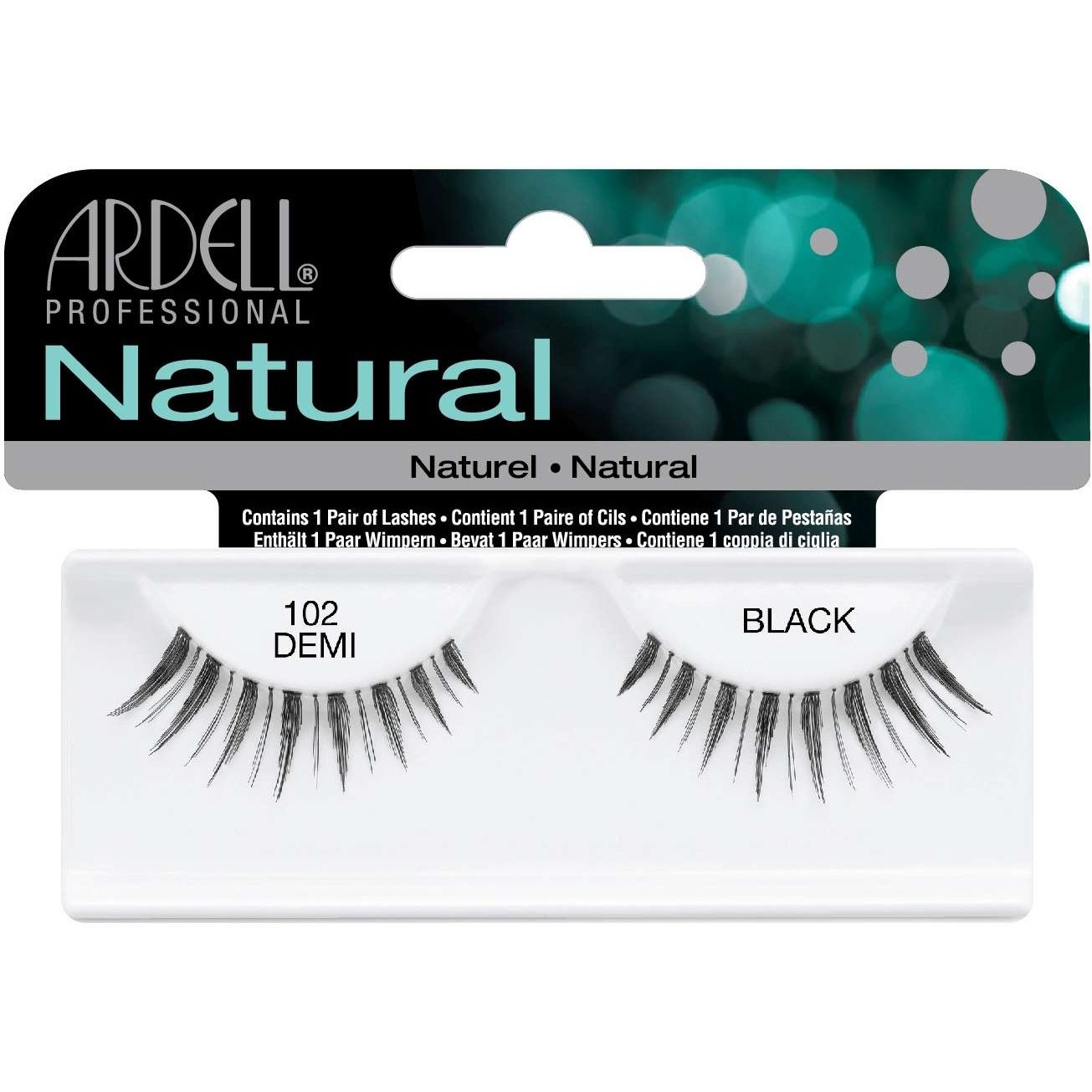 Natural Lash Strip Lashes Feathered Demi Length