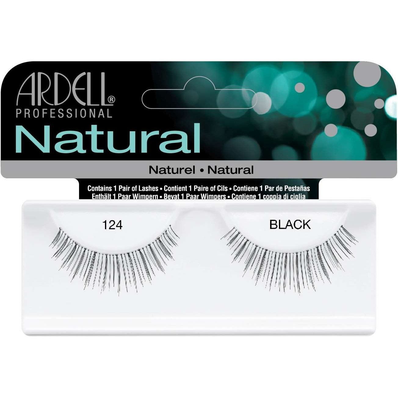 Waterproof 100% Human Hair Fashion Lash 124 Eyelashes