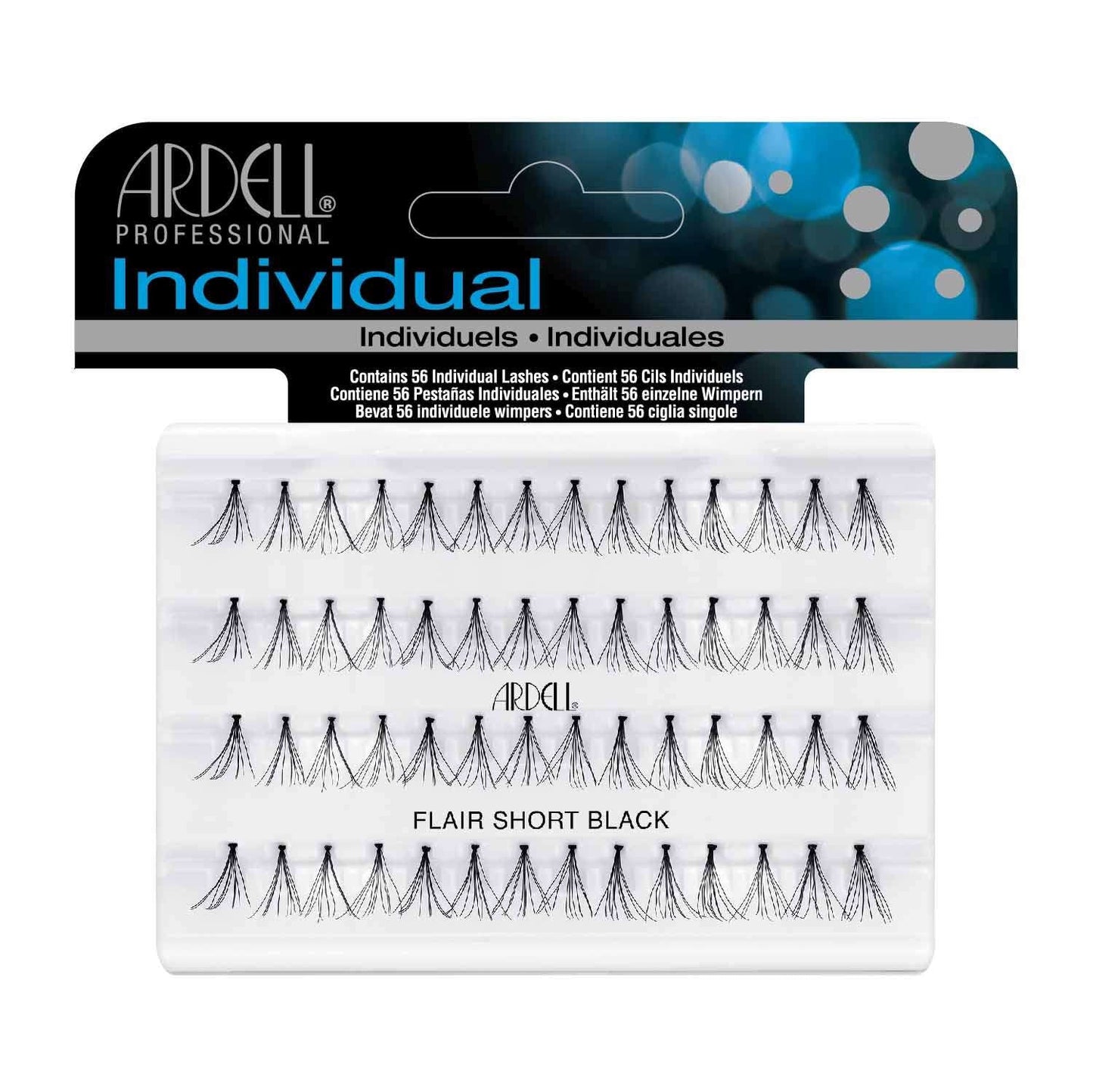 Individual Knotted Flare Lashes Short Length