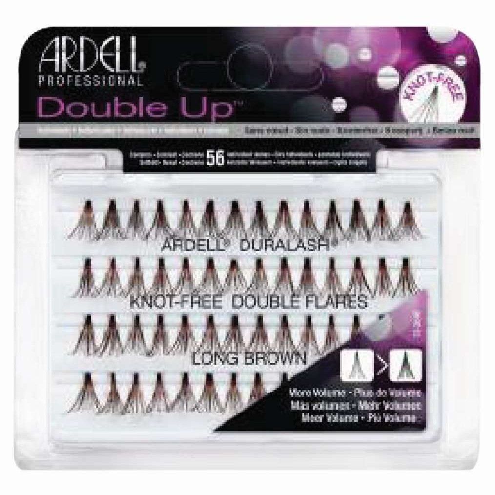 Individual Double-Up Waterproof 100% Human Hair Long Lashes