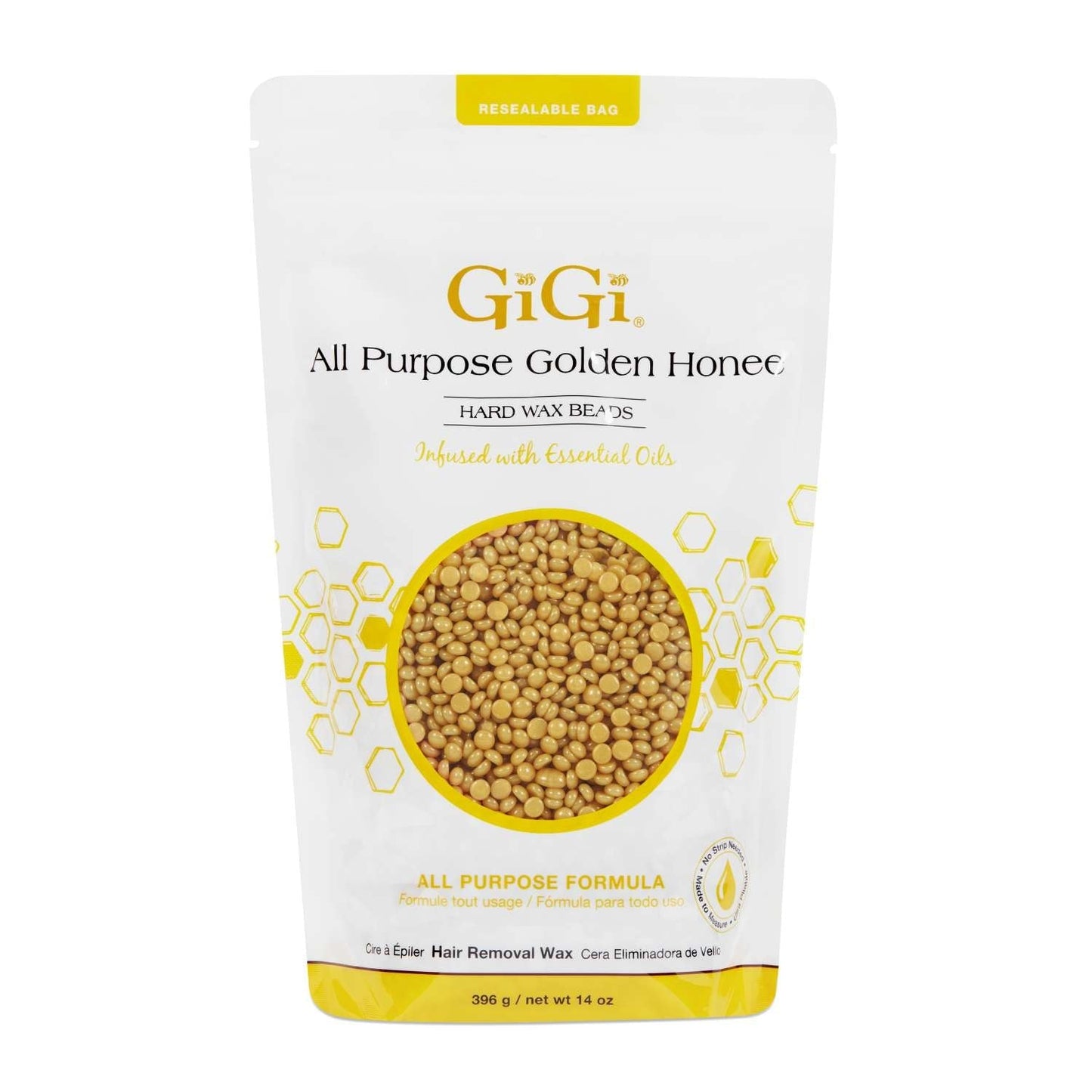 All Purpose Golden Honee Wax Beads with Jasmine Oil 14oz