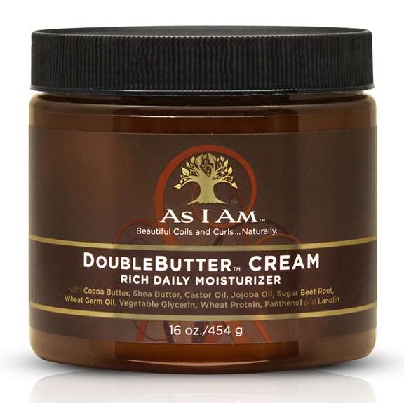 As I Am DoubleButter Cream Daily Moisturizer with Shea Butter and Almond Oil