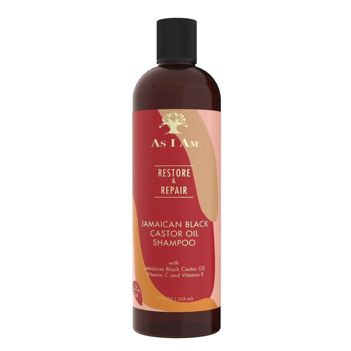 As I Am Shampoo Jamaican Black Castor Oil with Glycerin and Vitamins E & C