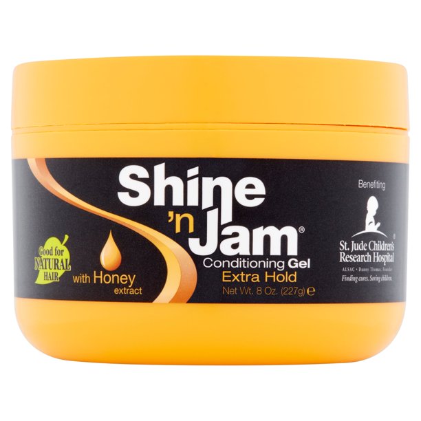 Extra Hold Hair Gel with Honey Extract 8 oz