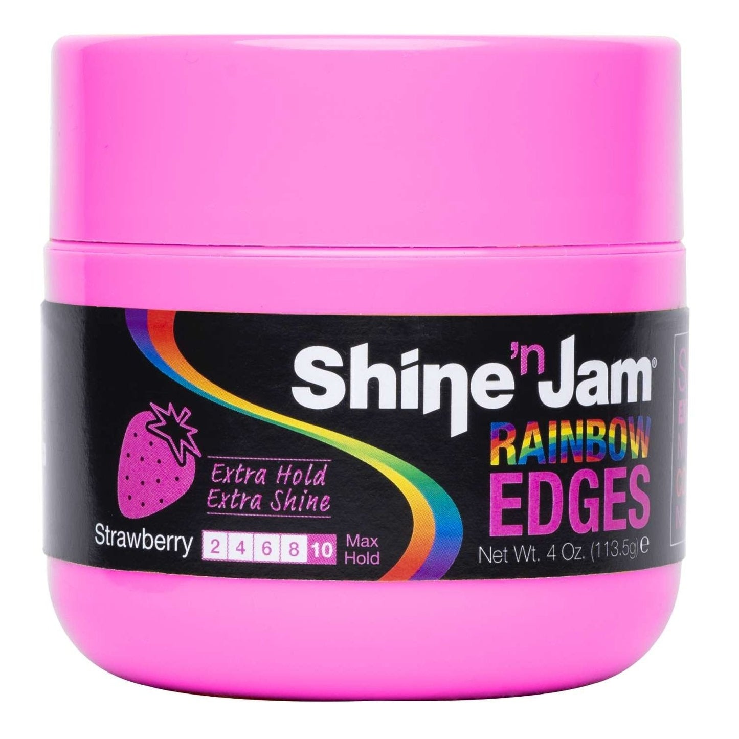 Non-Alcoholic Shine-N-Jam Hair Gel with Honey Extract and Strawberry Formula