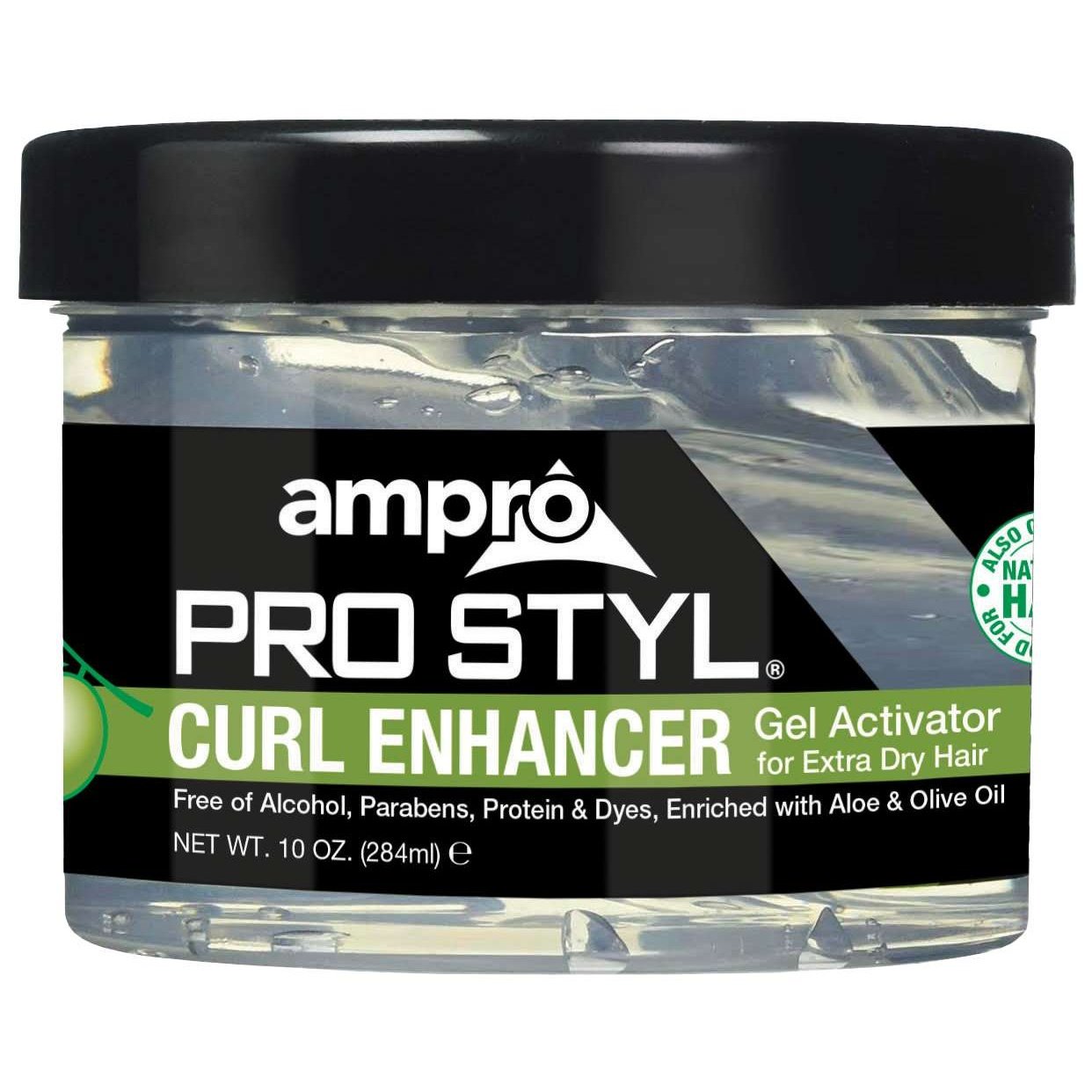 Curl Enhancer Gel Activator with Coconut Oil and Vitamin E for Wavy and Curly Hair