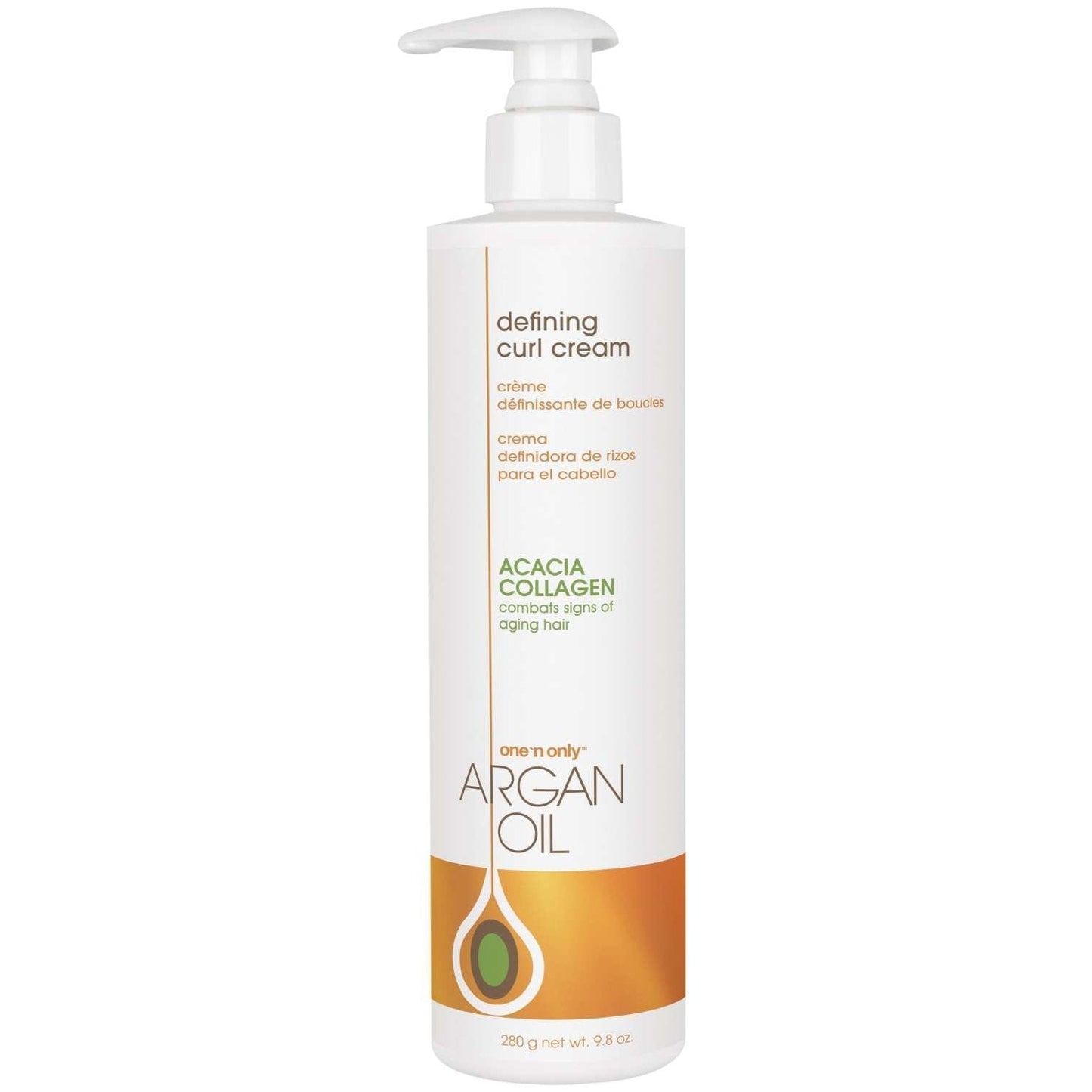 Curl Cream with Argan Oil for Frizz Control and Moisture
