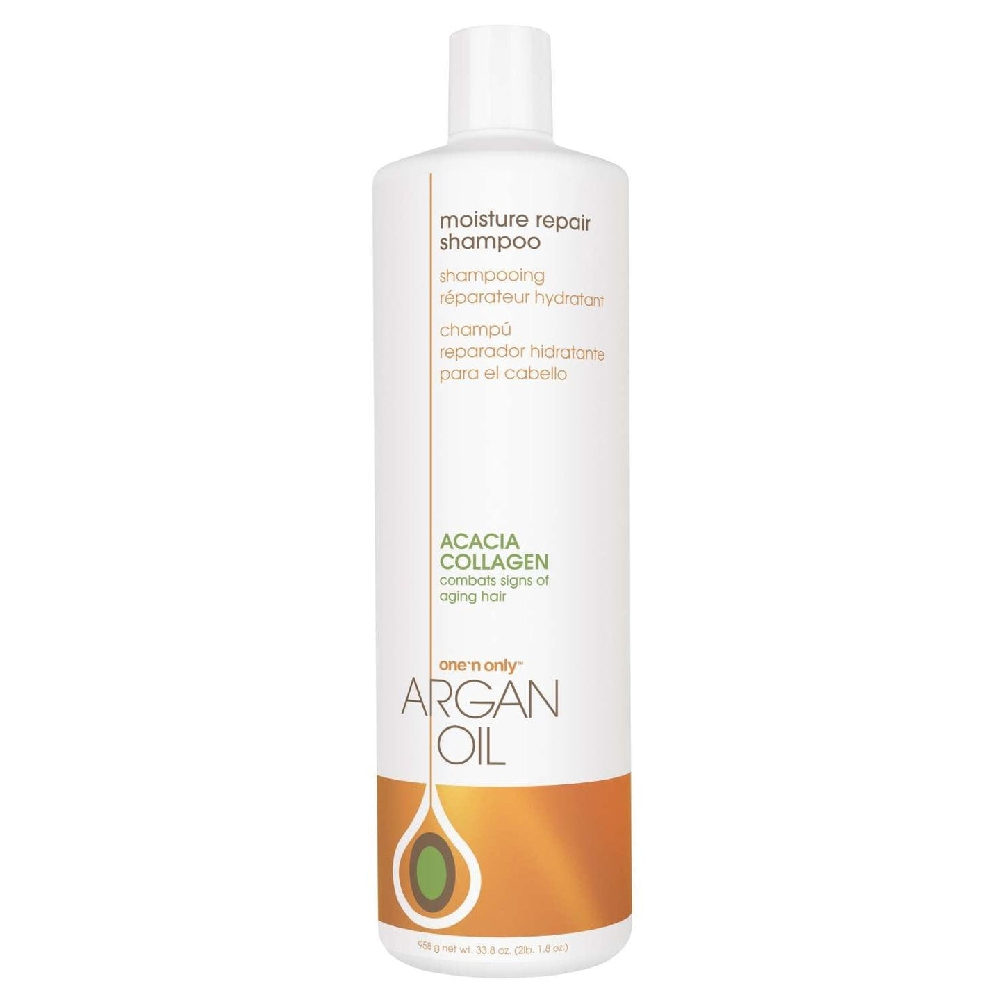 Moisture Repair Shampoo with Argan Oil for All Hair Types
