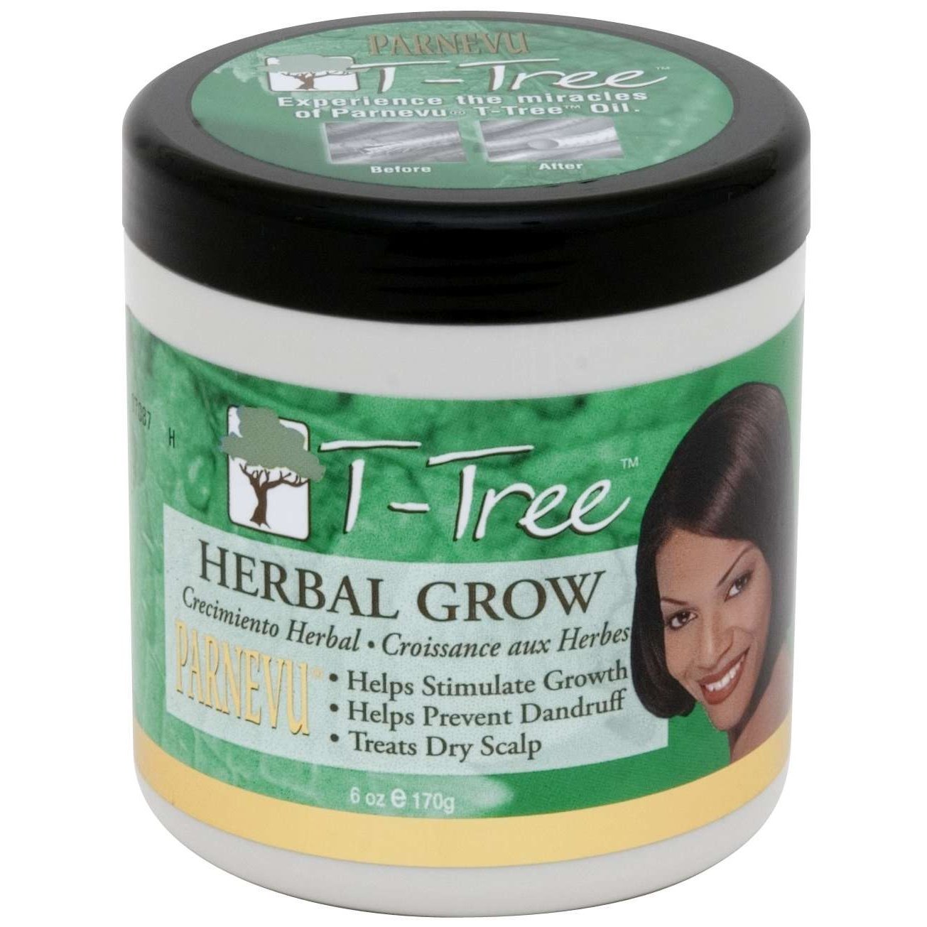 Herbal T-Tree Hair Growth Treatment for Natural and Color-Treated Hair