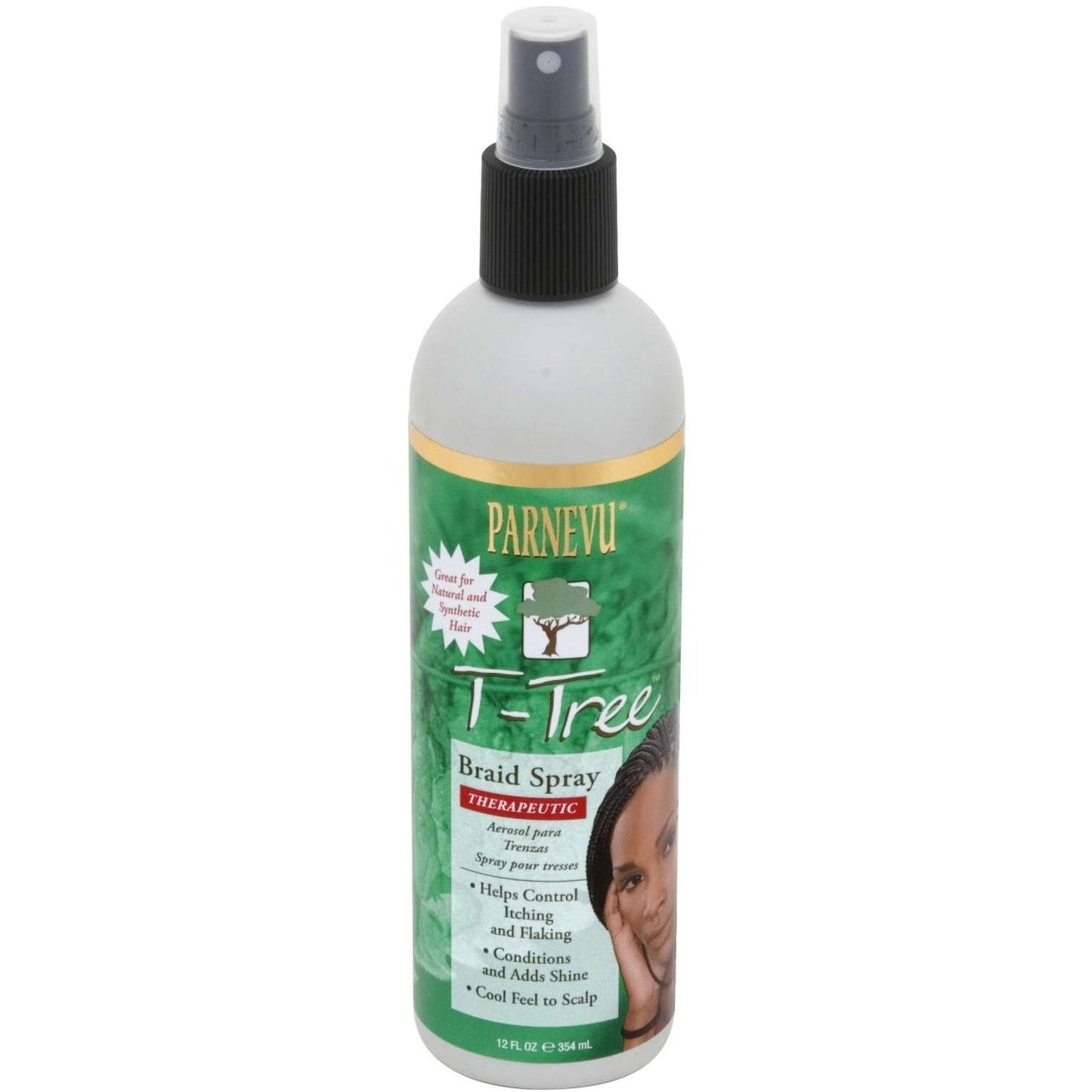 T-Tree Braid Sheen Spray with Tea Tree Oil and Menthol
