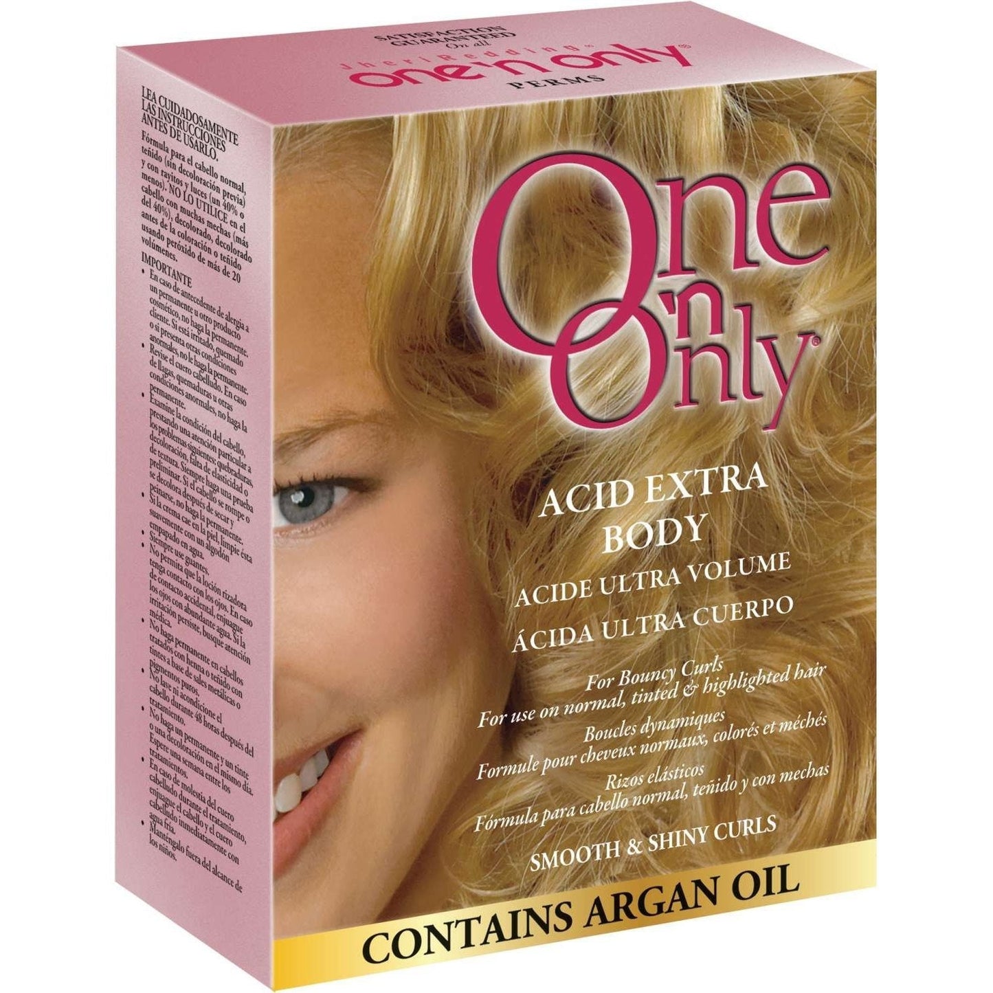 Perm Acid Hair Mask with Argan Oil for Moisturized Curls