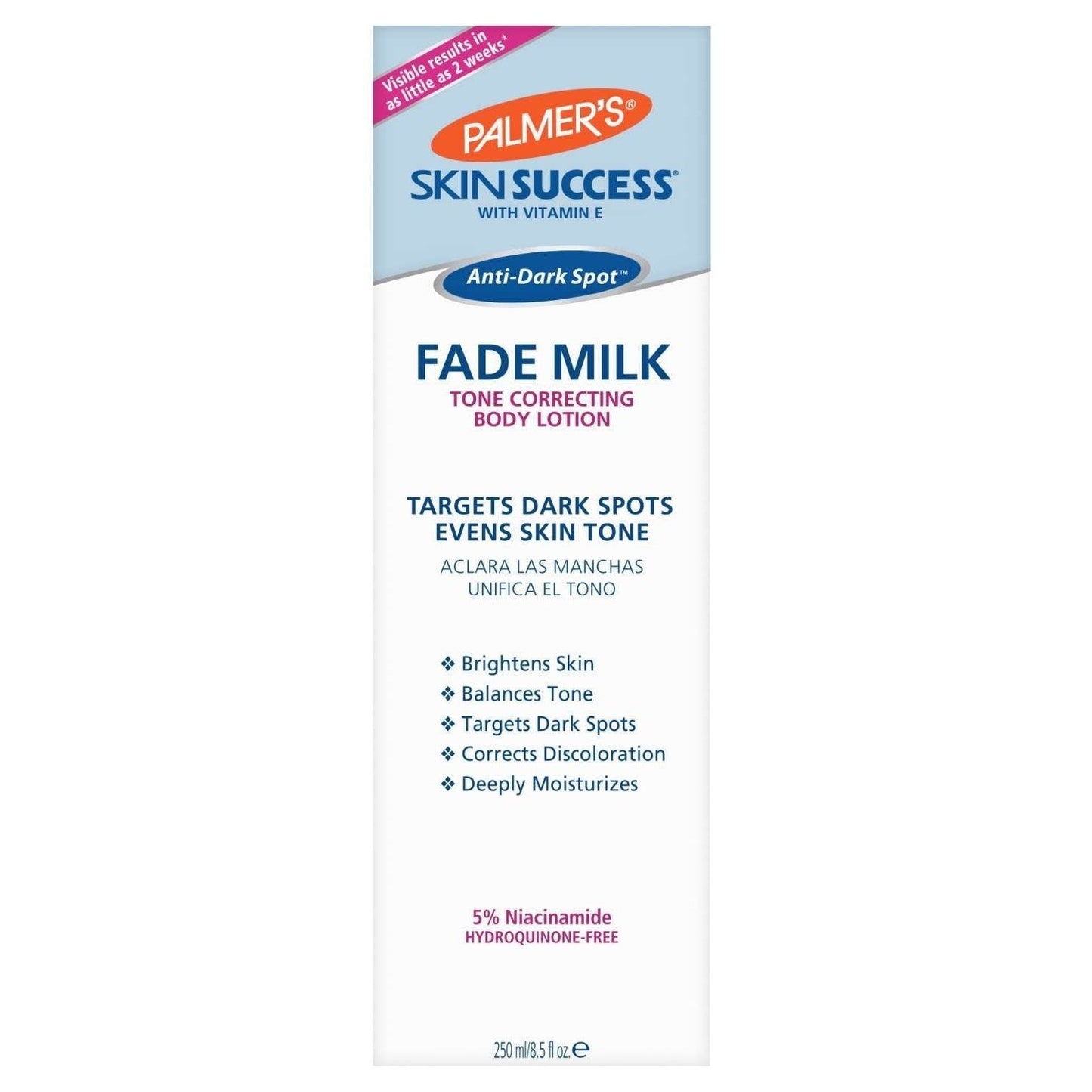 Fade Milk Tone-Correcting Body Lotion for Dark Spots and Uneven Skin Tone