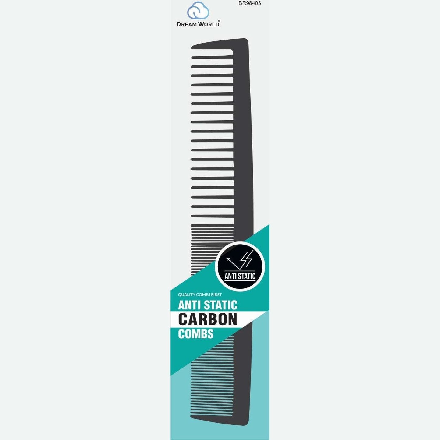 Brittny Comb Anti Static Carbon Style Cutting