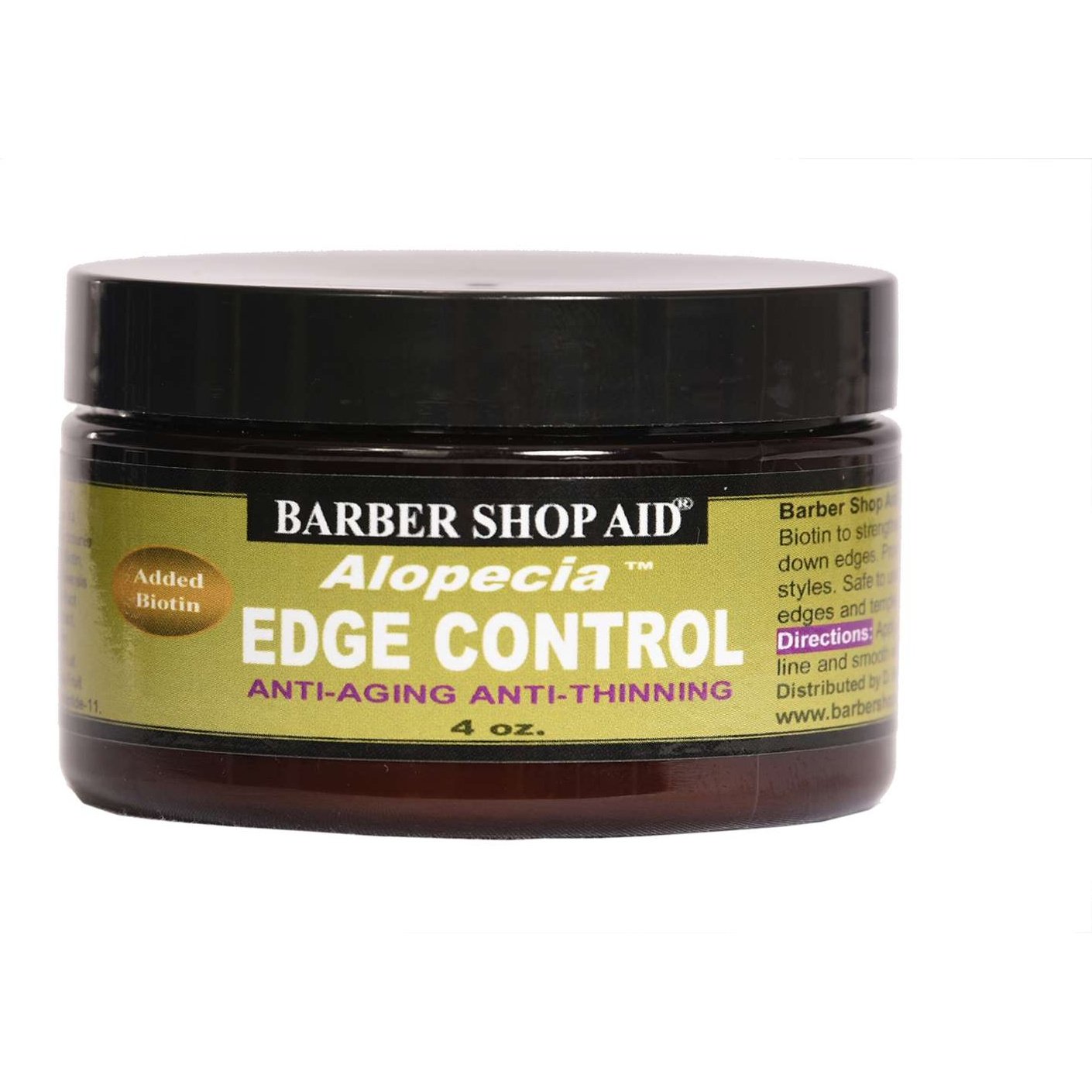 Alopecia Edge Control with Biotin for All Hair Types