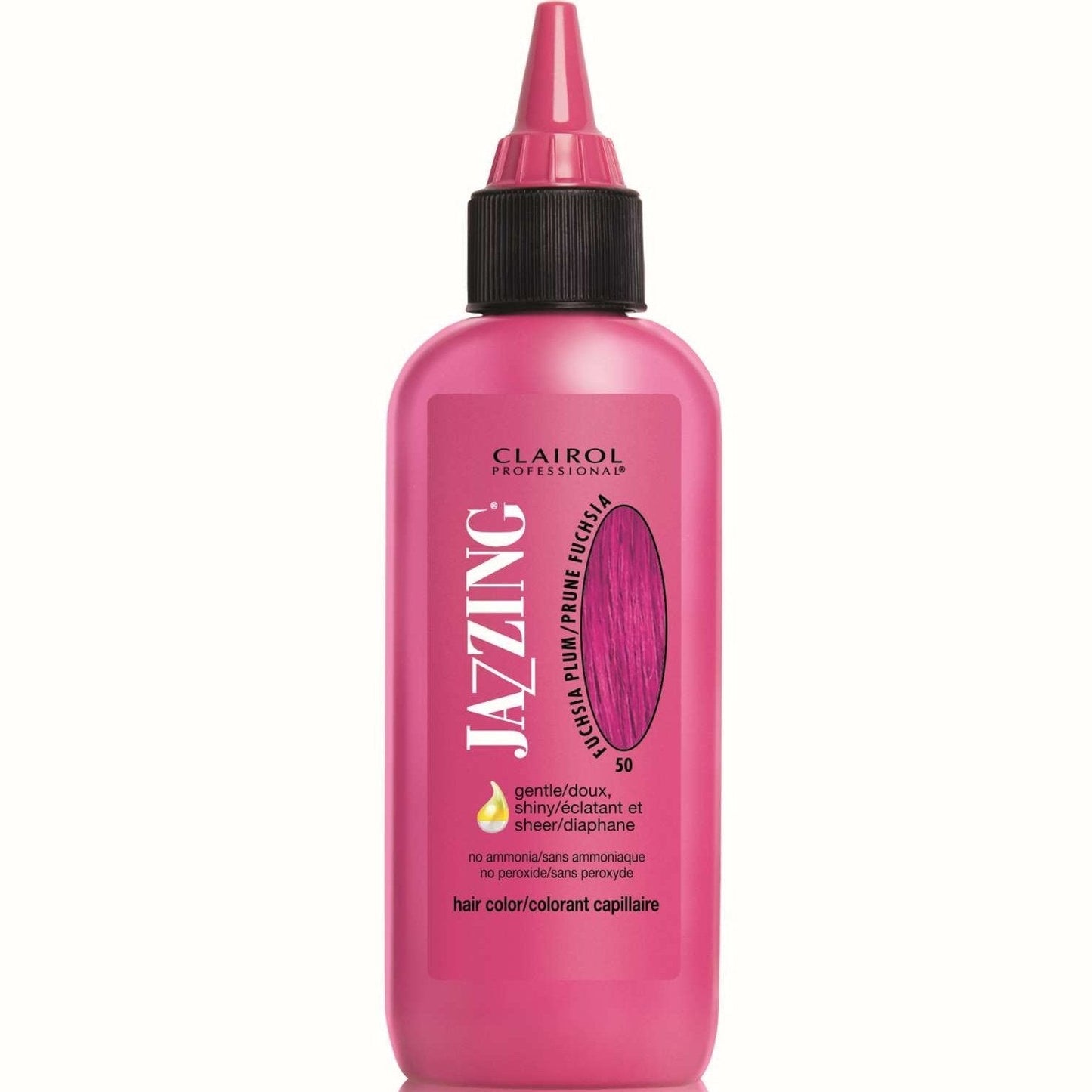 Temporary Hair Color for Natural and Relaxed Hair 50 Fuchsia Plum