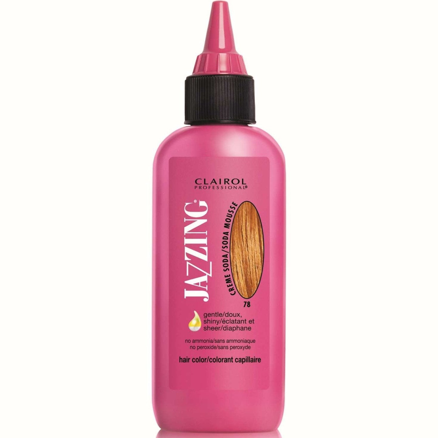 Temporary Hair Color for Colored, Permed, and Relaxed Hair 78 Creme Soda