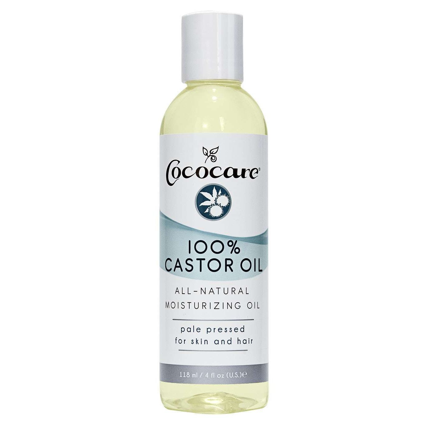 100% Natural Cold-Pressed Castor Oil for Hair and Skin Care