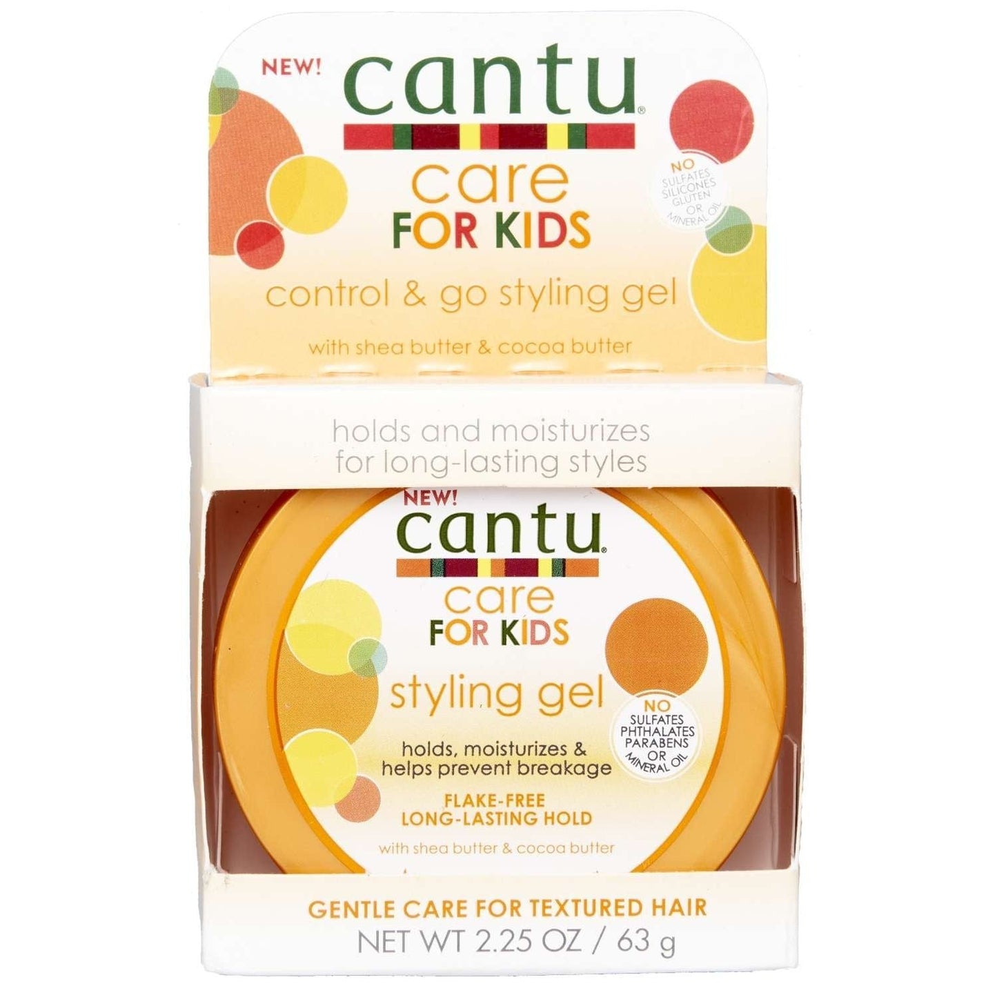 Cantu Kids Styling Gel Mild Hold Flake-Free