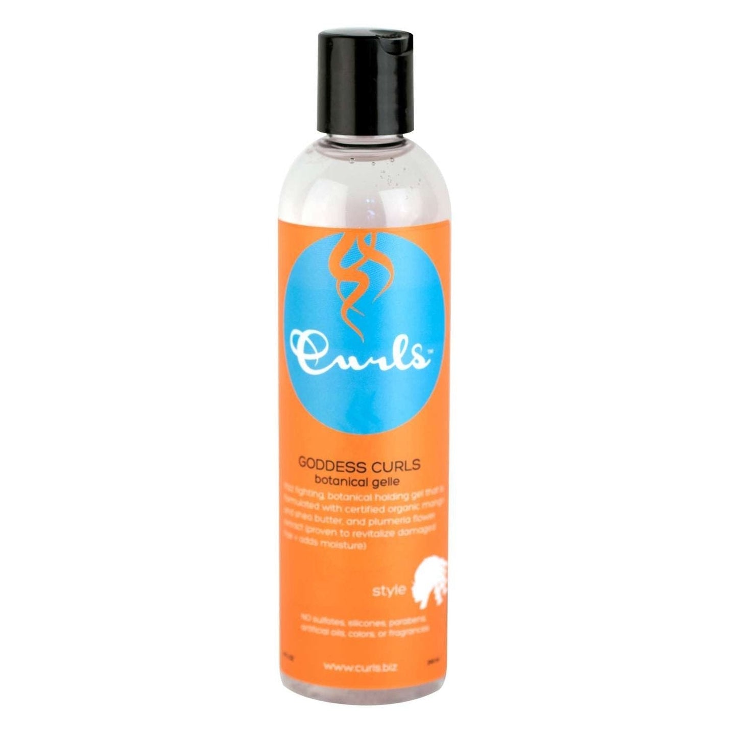 Curl Gel with Organic Mango Shea Butter and Plumeria Extract for Defined Curls