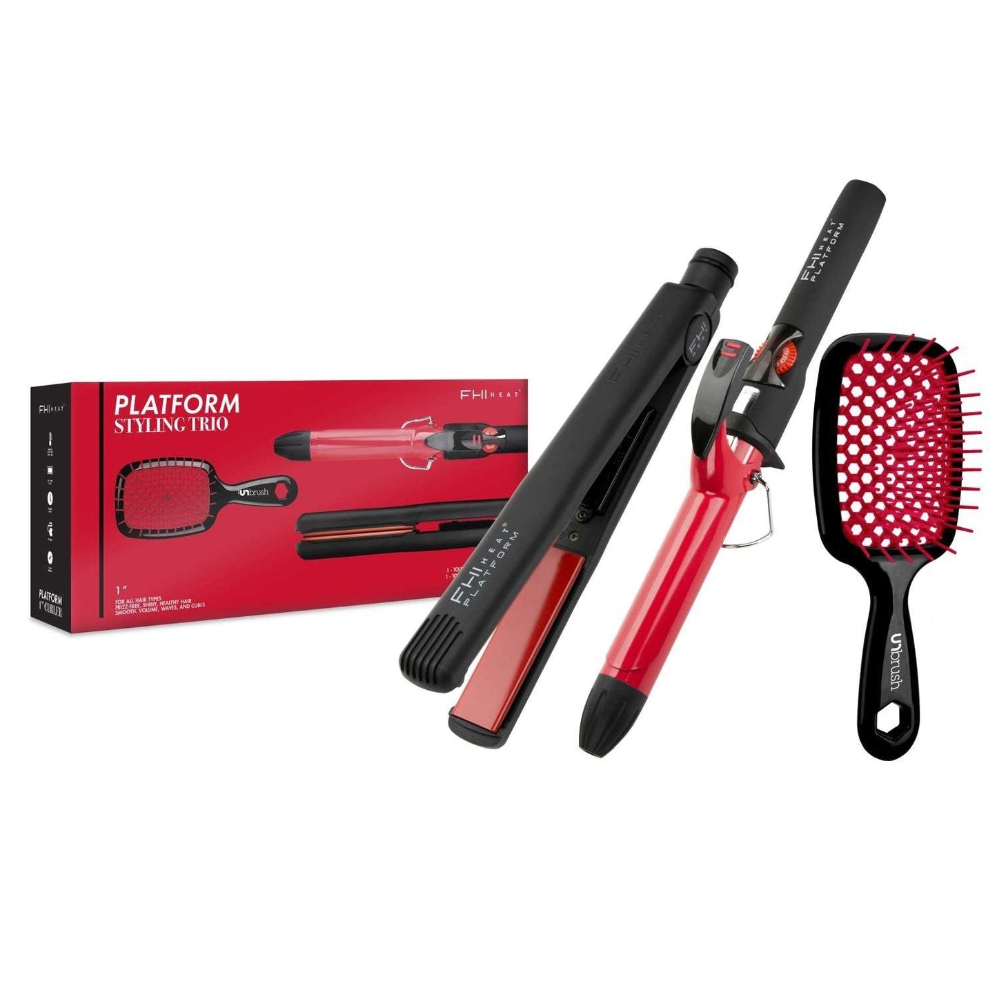Platform Styling Trio Kit Titanium-Infused Magnesium Plates All Hair Types