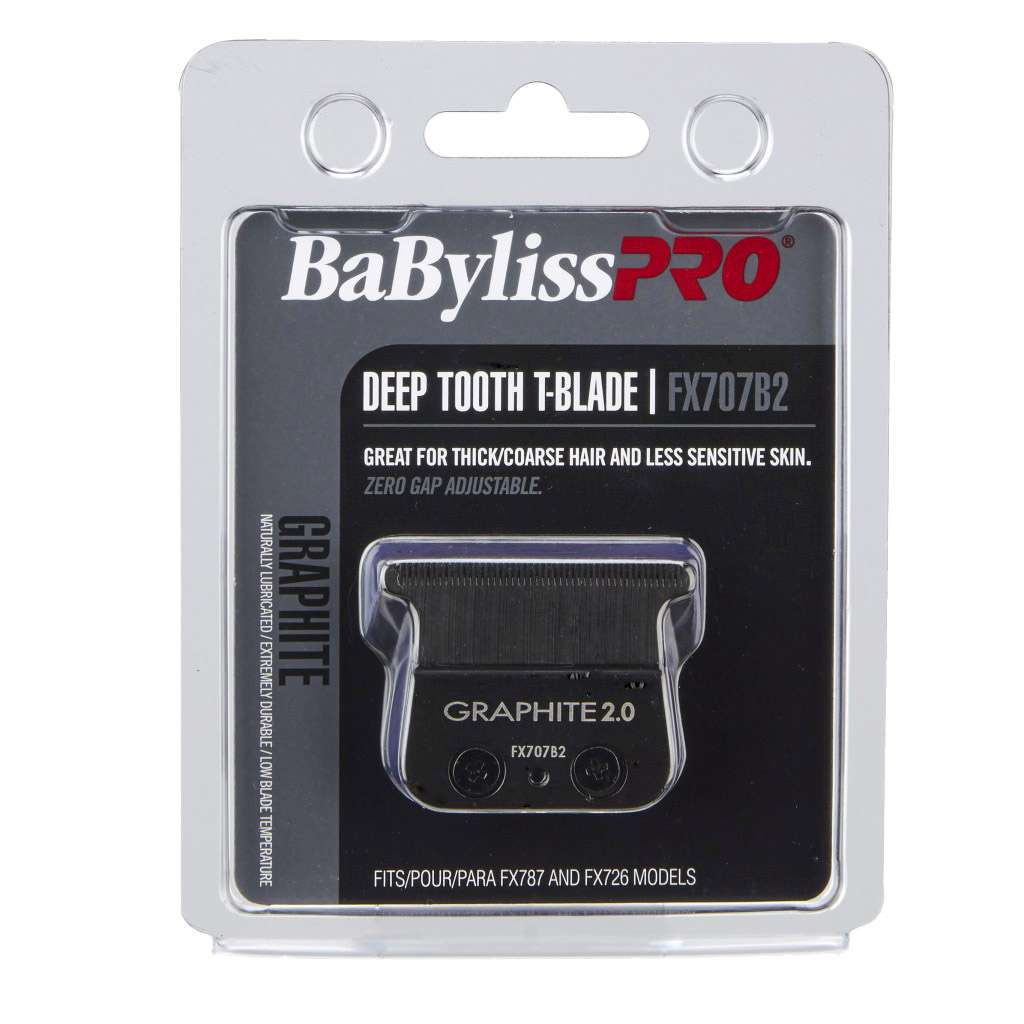 Deep Tooth Black Graphite Replacement Blade 2mm Titanium