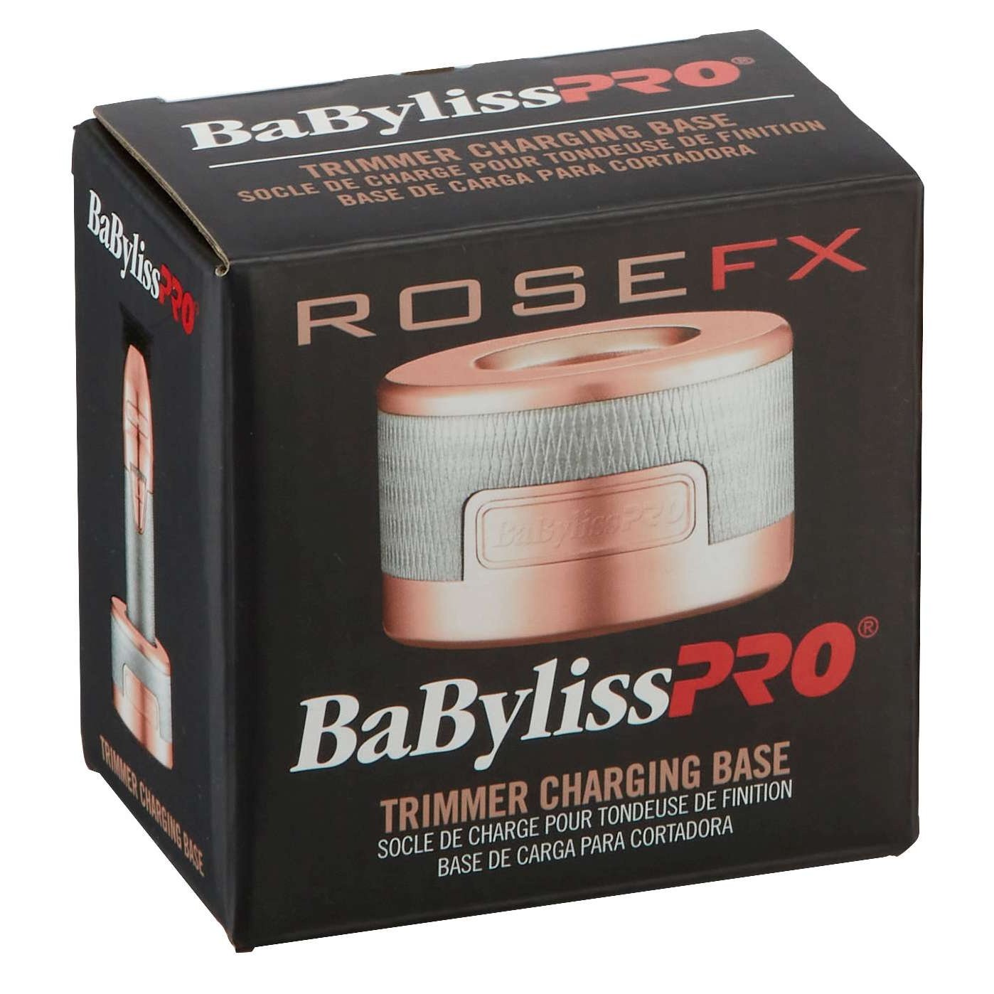 Trimmer Charging Base Rose Gold Metal Collection