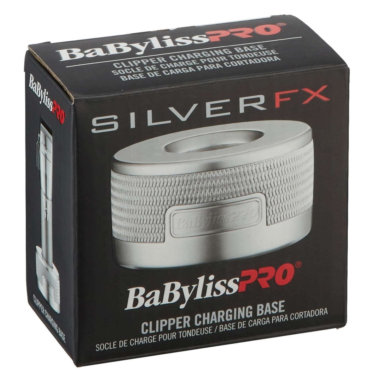Clipper Charging Base Metal Collection Silver
