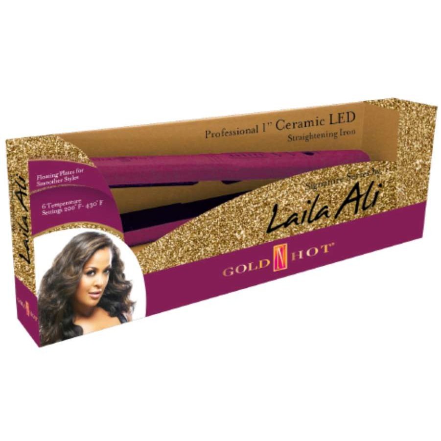 Ceramic Flat Iron for Natural Hair 1-inch