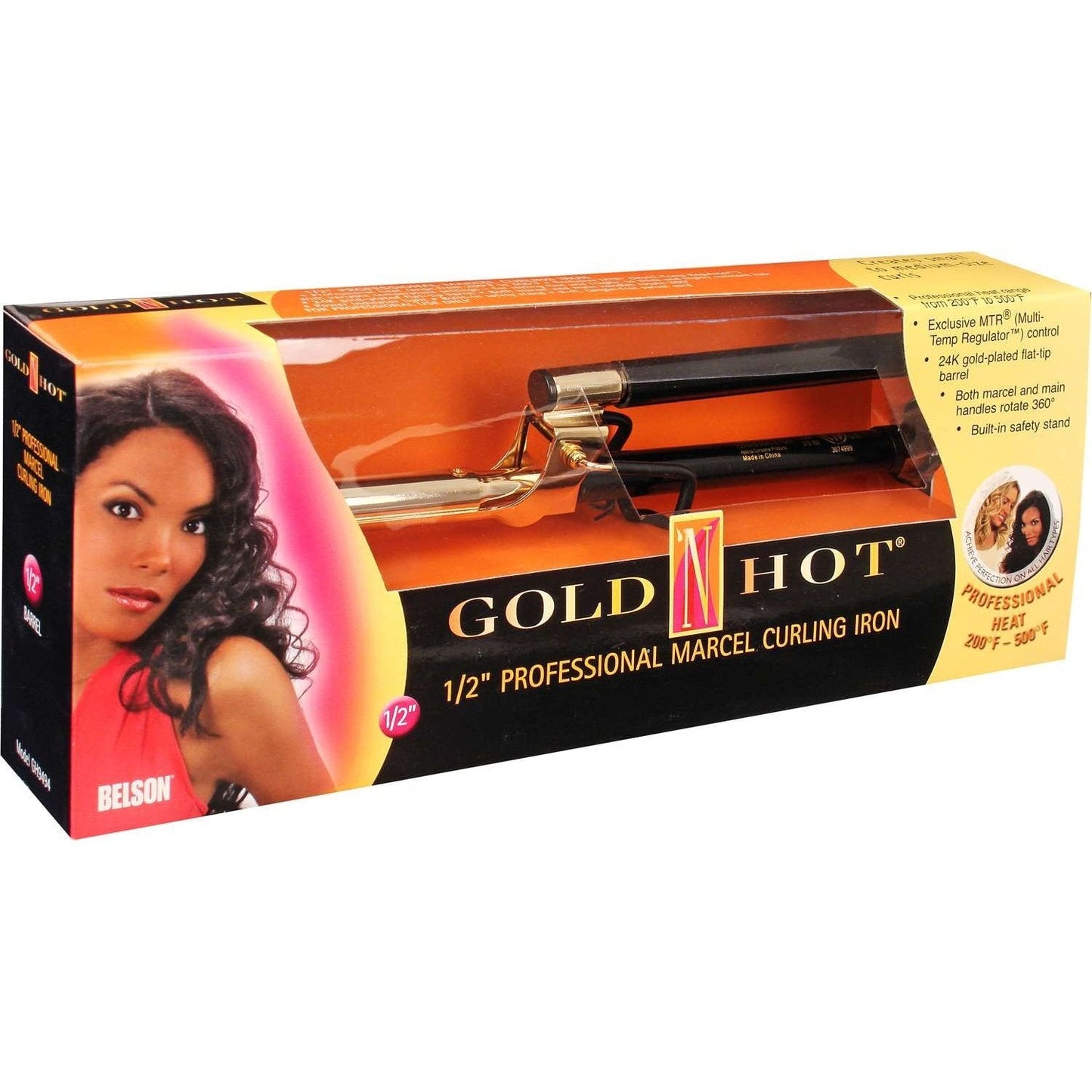 Marcel Iron with 24K Gold-Plated Barrel 12-inch