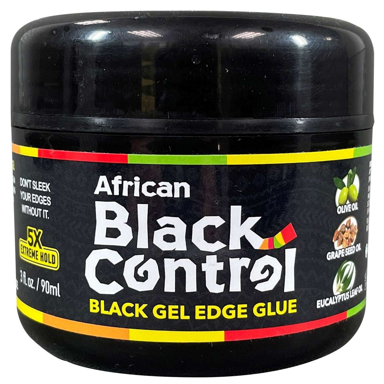 Edge Control Gel with Grape Seed and Eucalyptus Oils for Braided and Loc Hair