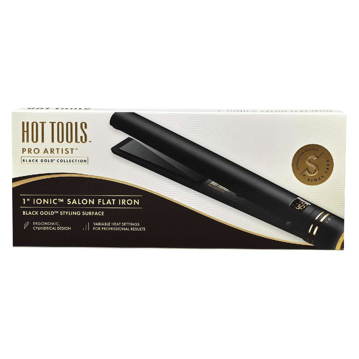 Flat Iron Hair Straightener Ionic Dual Voltage